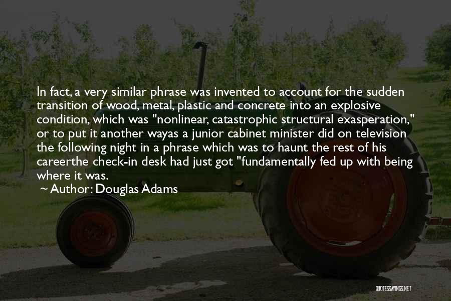 Nonlinear Quotes By Douglas Adams