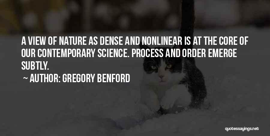 Nonlinear Quotes By Gregory Benford