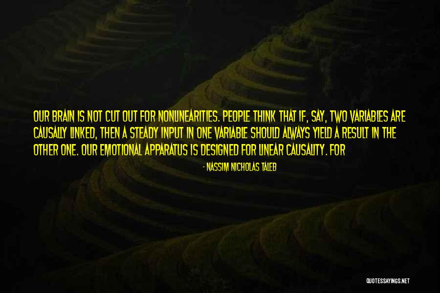 Nonlinearities Quotes By Nassim Nicholas Taleb Nonlinearities Quotes By Nassim Nicholas Taleb