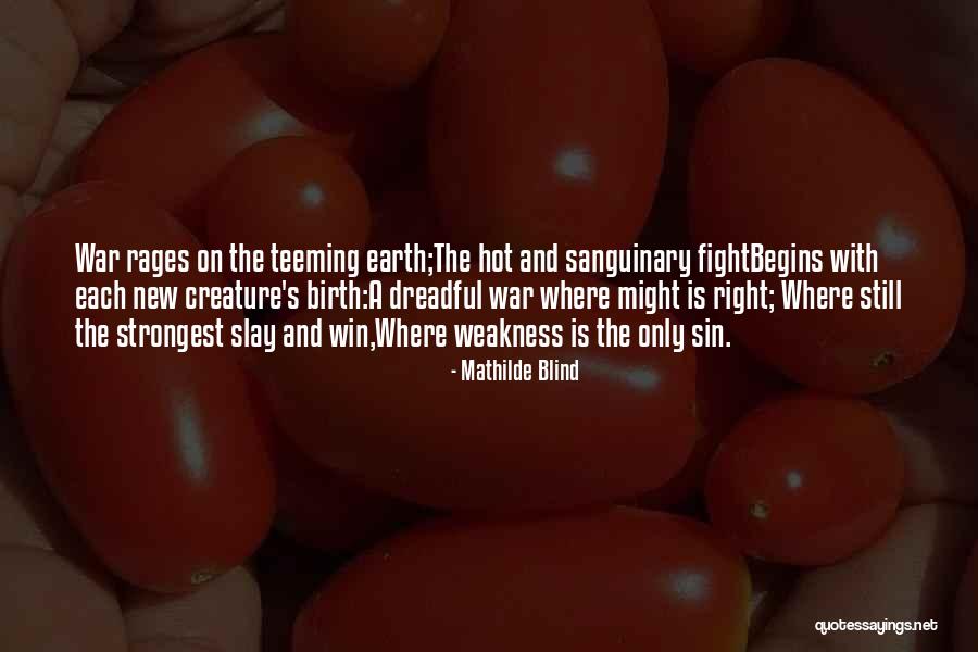 Nonmystic Quotes By Mathilde Blind Nonmystic Quotes By Mathilde Blind