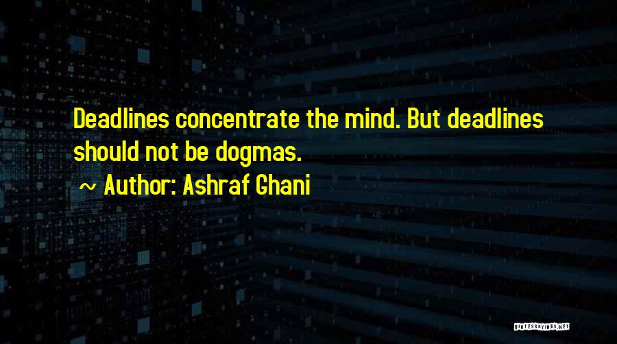 Nonnis Thinaddictives Quotes By Ashraf Ghani