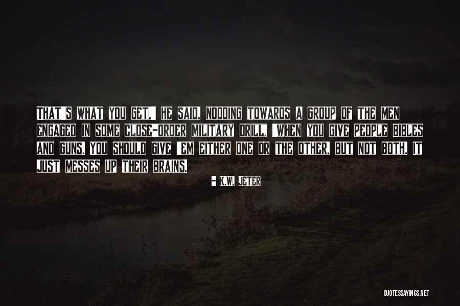 Nonnos Pizza Quotes By K.W. Jeter Nonnos Pizza Quotes By K.W. Jeter