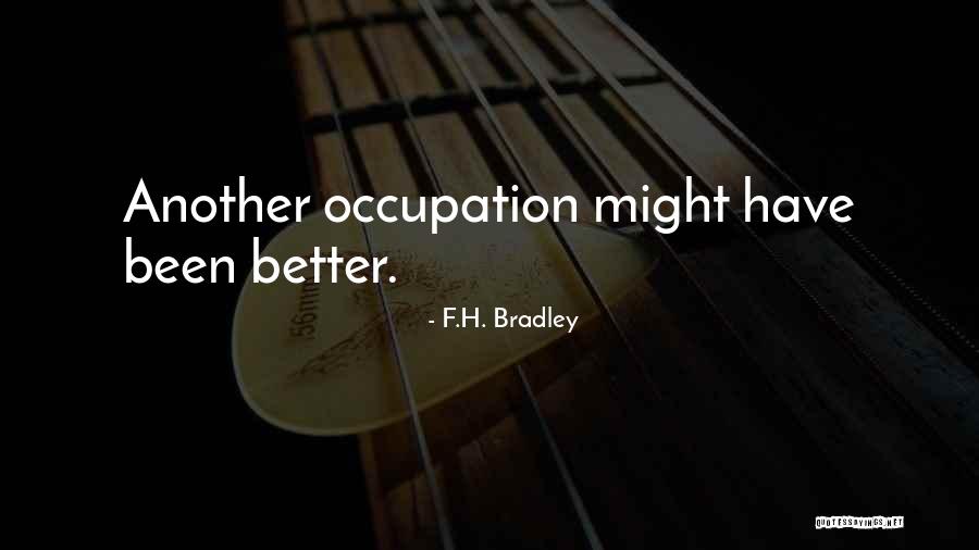 Nonobjective Quotes By F.H. Bradley