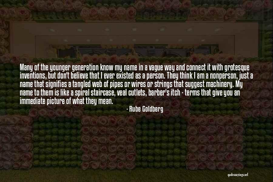Nonperson Quotes By Rube Goldberg Nonperson Quotes By Rube Goldberg