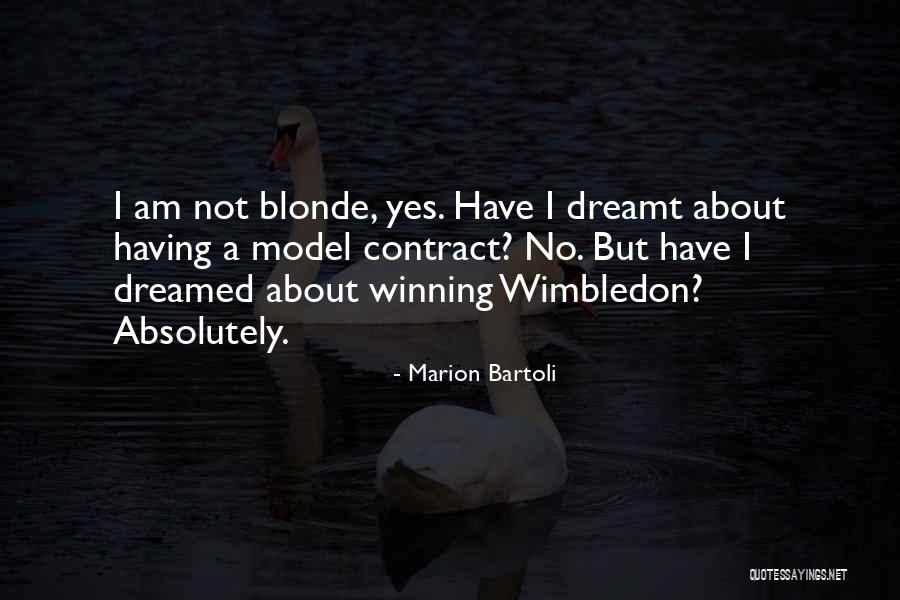 Nonrandom Inbreeding Quotes By Marion Bartoli Nonrandom Inbreeding Quotes By Marion Bartoli