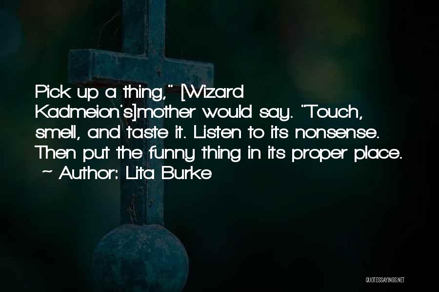 Nonsense And Funny Quotes By Lita Burke