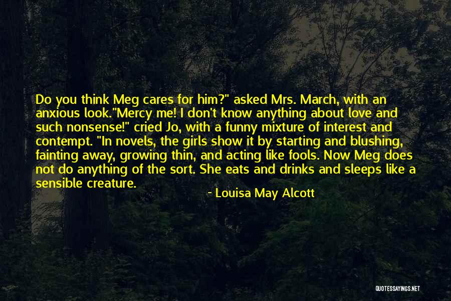 Nonsense And Funny Quotes By Louisa May Alcott