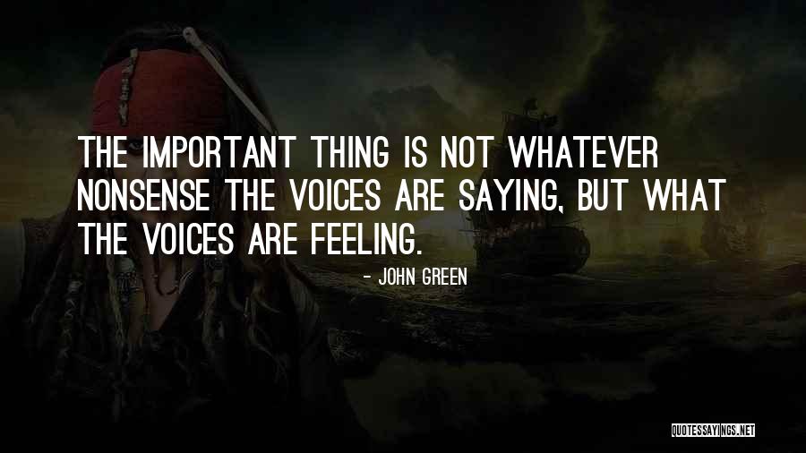 Nonsense Is Nonsense Quotes By John Green Nonsense Is Nonsense Quotes By John Green