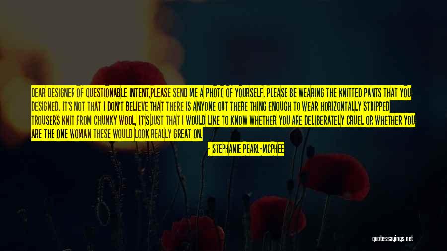 Nonstatistical Data Quotes By Stephanie Pearl-McPhee Nonstatistical Data Quotes By Stephanie Pearl-McPhee