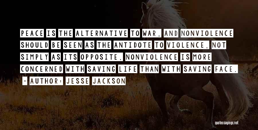 Nonviolence And Peace Quotes By Jesse Jackson
