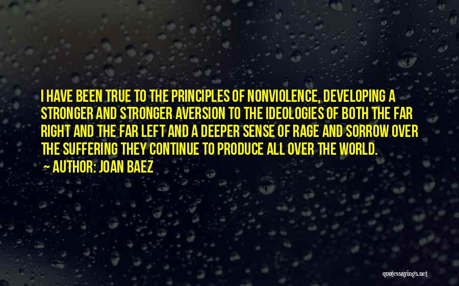 Nonviolence And Peace Quotes By Joan Baez