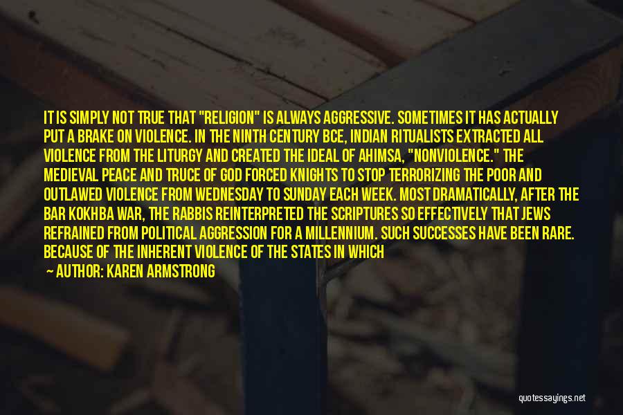 Nonviolence And Peace Quotes By Karen Armstrong