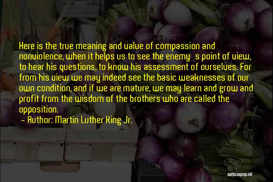 Nonviolence From Martin Luther King Quotes By Martin Luther King Jr.