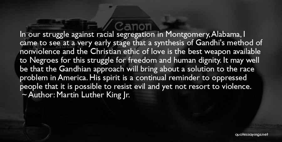 Nonviolence From Martin Luther King Quotes By Martin Luther King Jr.