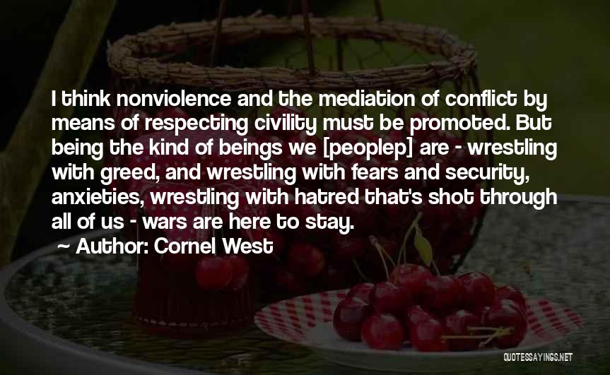 Nonviolence Quotes By Cornel West