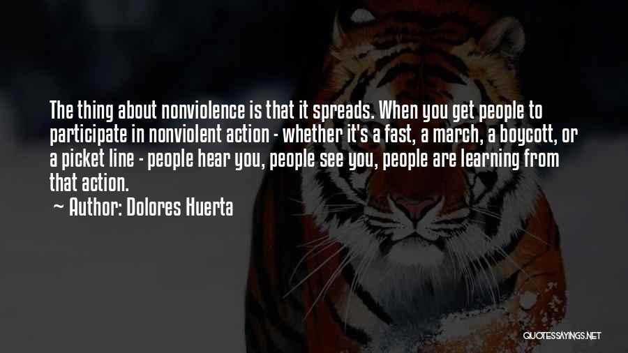 Nonviolence Quotes By Dolores Huerta Nonviolence Quotes By Dolores Huerta