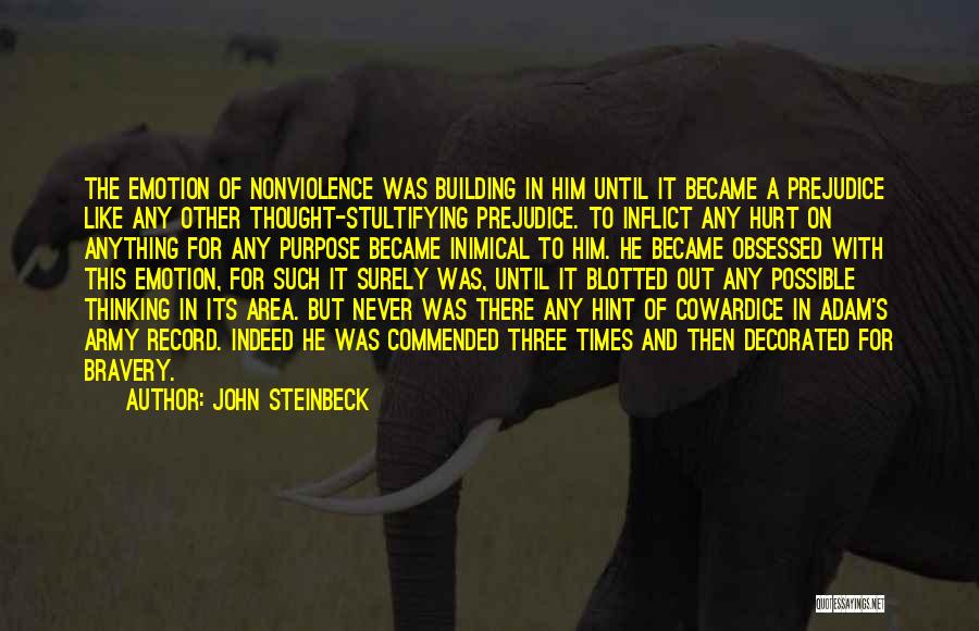 Nonviolence Quotes By John Steinbeck