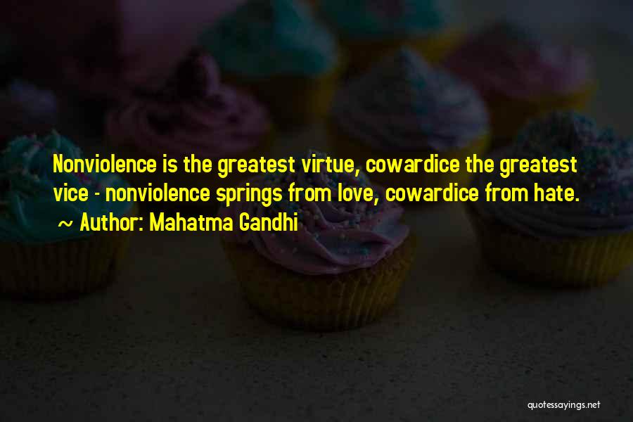 Nonviolence Quotes By Mahatma Gandhi