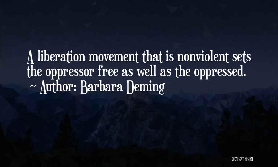 Nonviolent Quotes By Barbara Deming