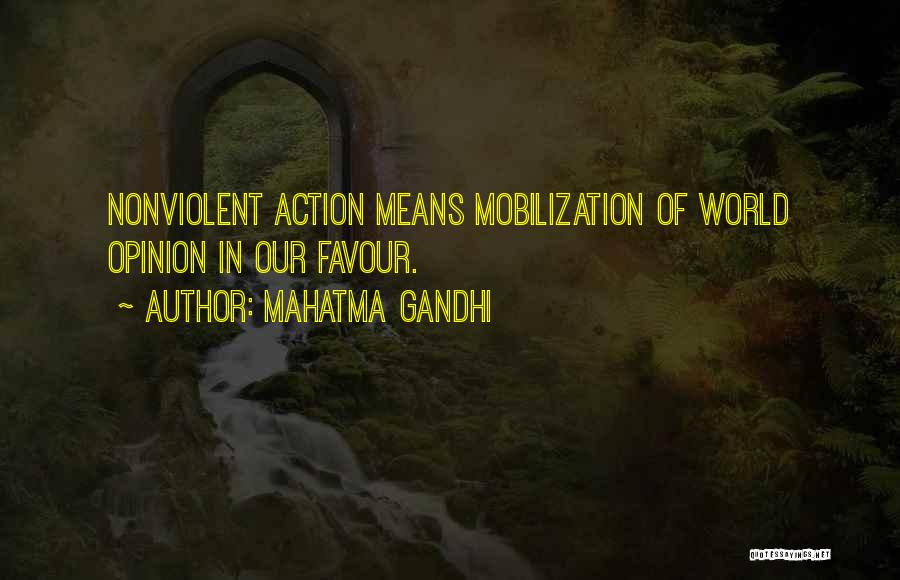 Nonviolent Quotes By Mahatma Gandhi