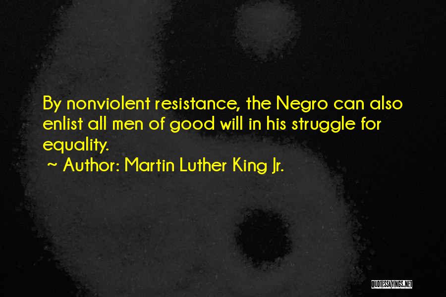 Nonviolent Resistance Quotes By Martin Luther King Jr.