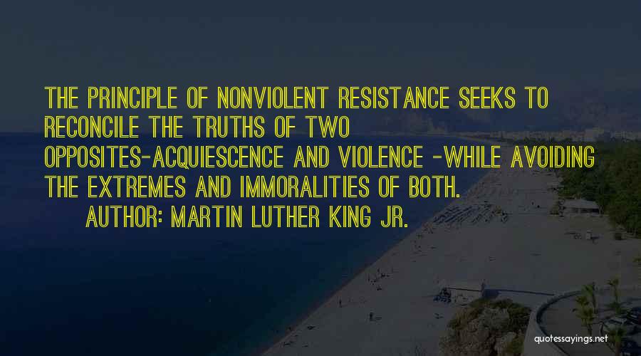 Nonviolent Resistance Quotes By Martin Luther King Jr.