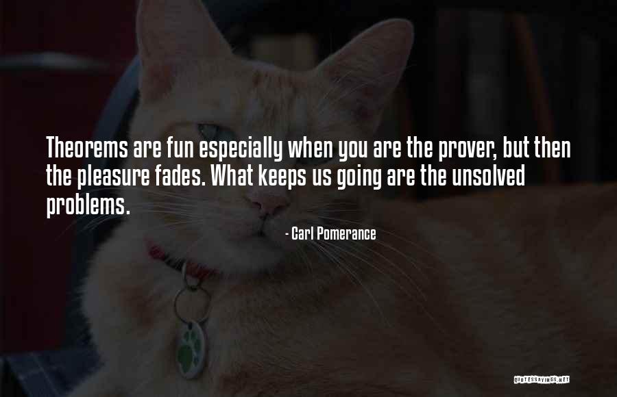 Nooit Goed Genoeg Quotes By Carl Pomerance Nooit Goed Genoeg Quotes By Carl Pomerance