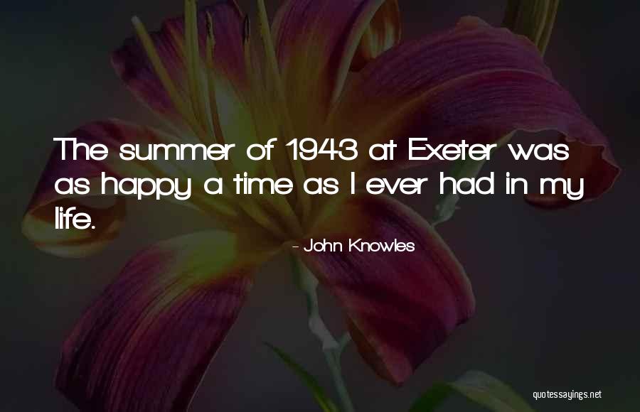 Nooner Ranch Quotes By John Knowles Nooner Ranch Quotes By John Knowles