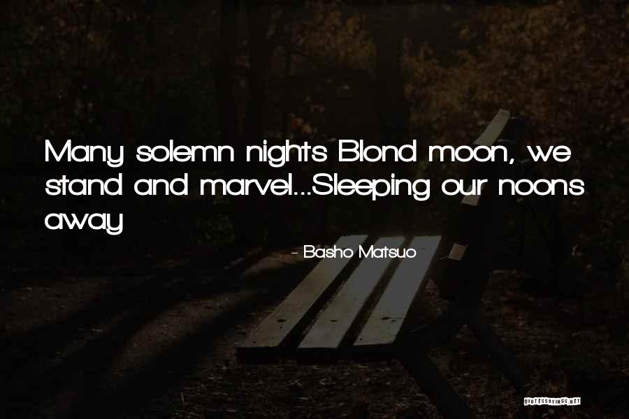 Noons Quotes By Basho Matsuo Noons Quotes By Basho Matsuo