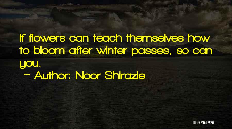 Noor Quotes By Noor Shirazie