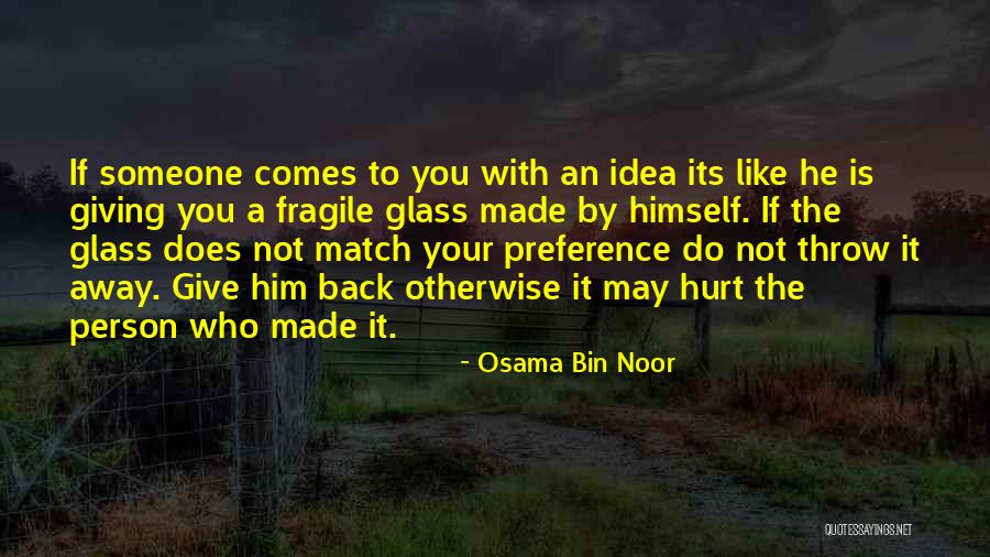 Noor Quotes By Osama Bin Noor