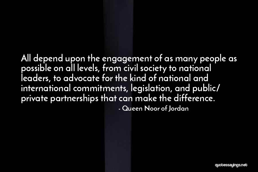 Noor Quotes By Queen Noor Of Jordan Noor Quotes By Queen Noor Of Jordan