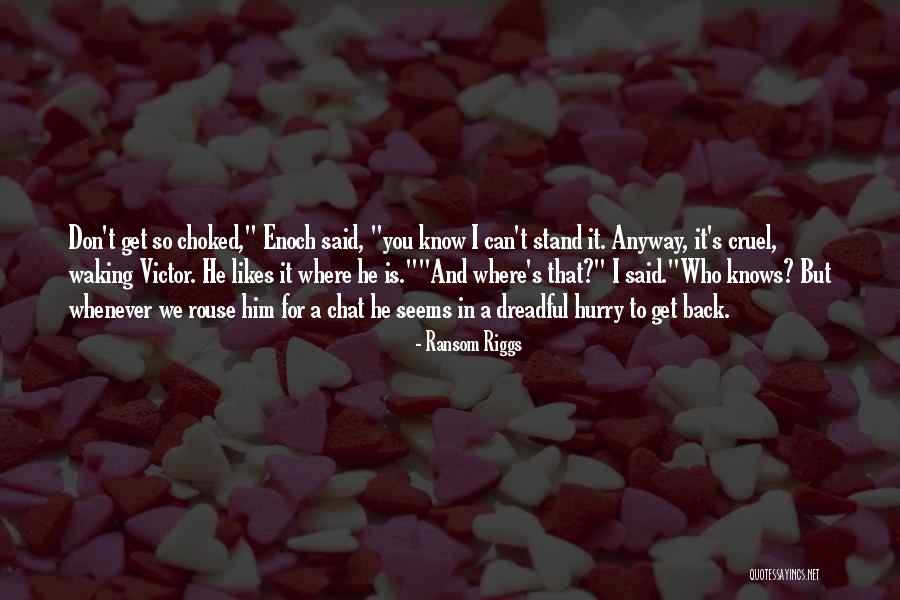 Noosha Fox Quotes By Ransom Riggs Noosha Fox Quotes By Ransom Riggs