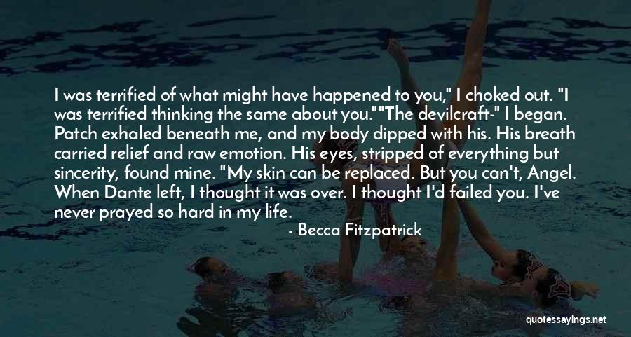 Nora And Patch Finale Quotes By Becca Fitzpatrick