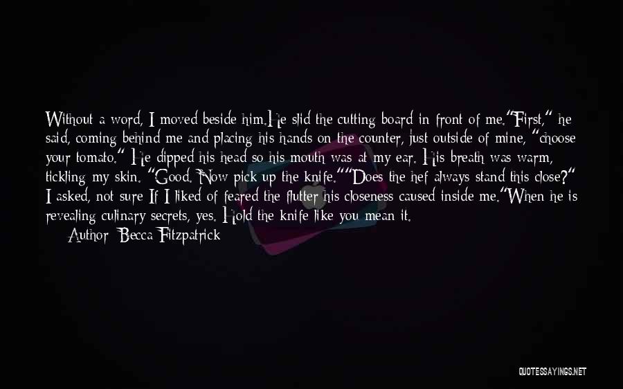 Nora And Patch Quotes By Becca Fitzpatrick