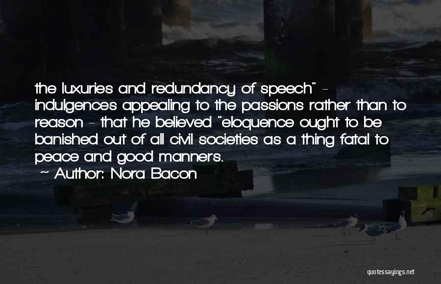 Nora Bacon Quotes 484282