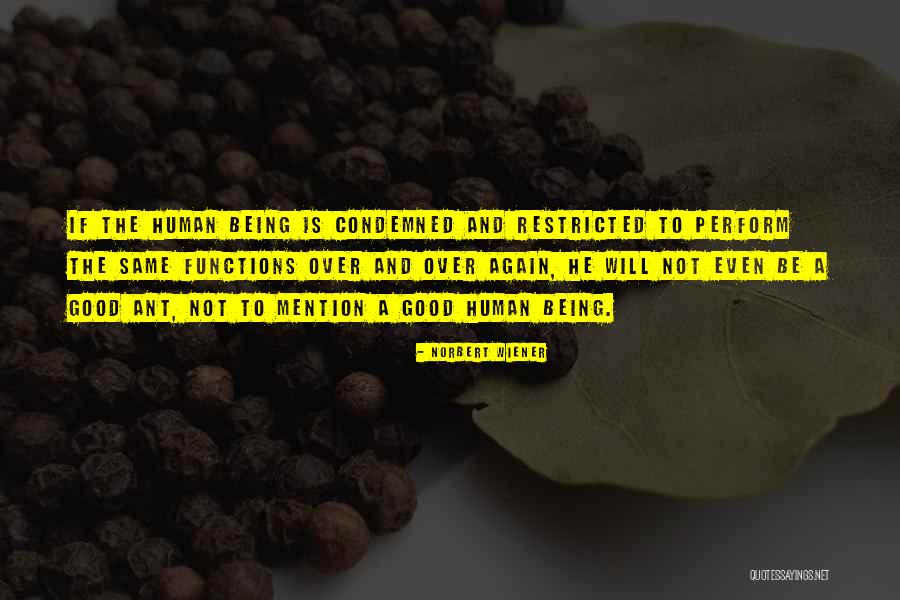 Norbert Wiener Quotes 1985623 Norbert Wiener Quotes 1985623