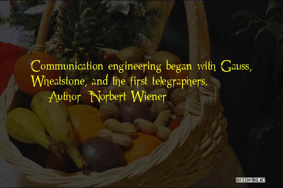Norbert Wiener Quotes 201265
