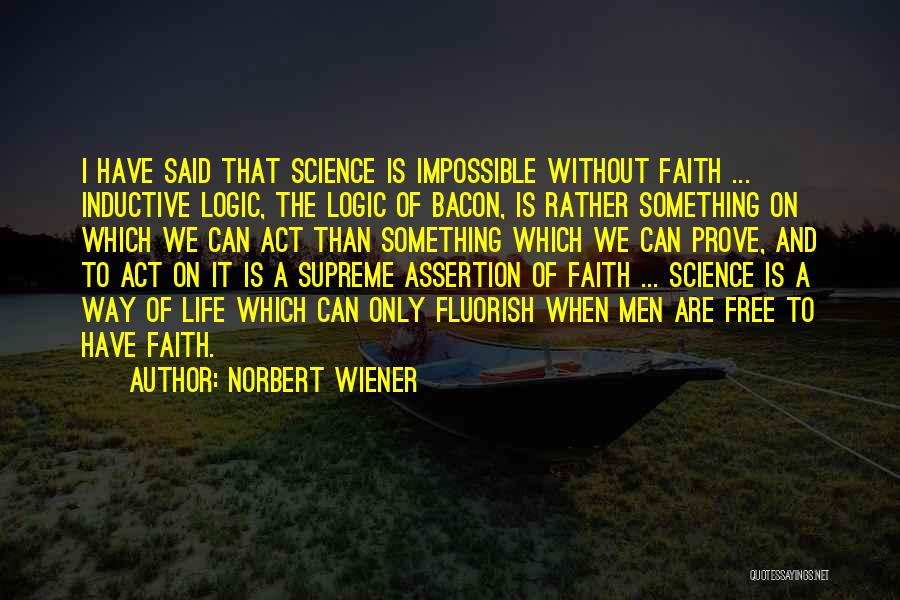 Norbert Wiener Quotes 895437