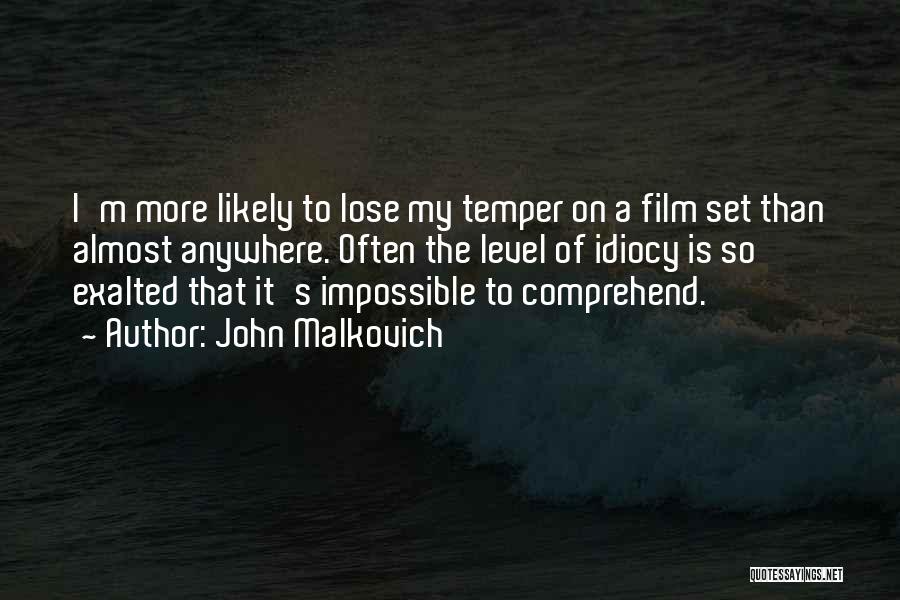 Nordic Inspirational Quotes By John Malkovich