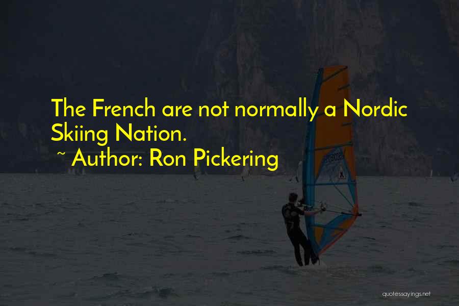 Nordic Quotes By Ron Pickering
