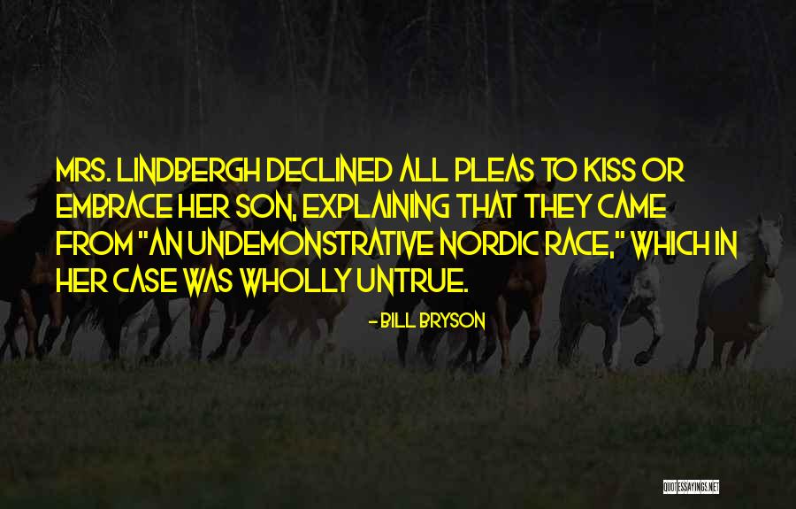 Nordic Race Quotes By Bill Bryson