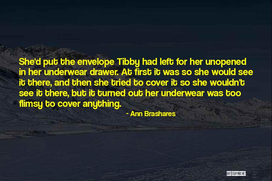 Norian Corporation Quotes By Ann Brashares