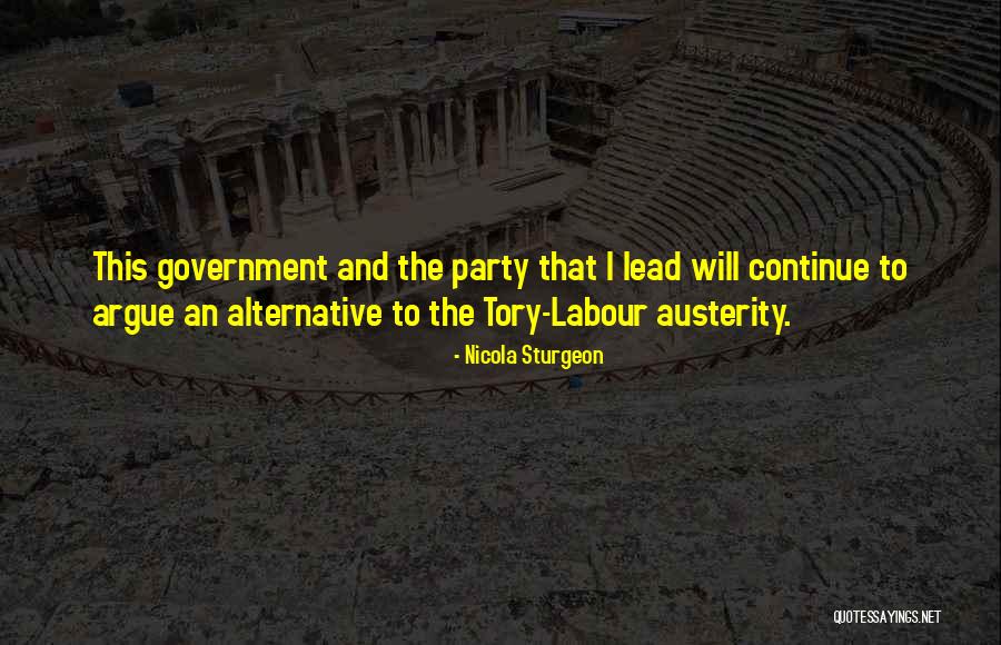 Norika Liang Quotes By Nicola Sturgeon