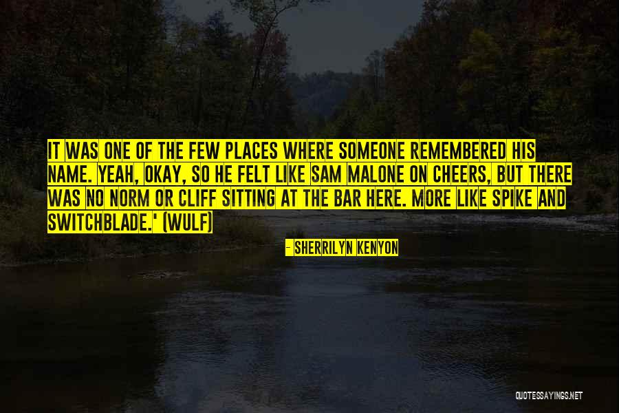 Norm And Cliff Quotes By Sherrilyn Kenyon Norm And Cliff Quotes By Sherrilyn Kenyon
