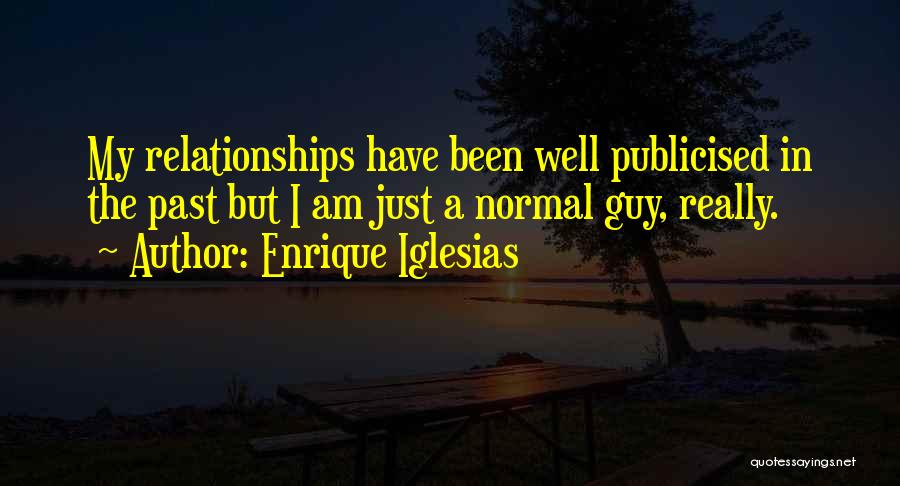 Normal Relationships Quotes By Enrique Iglesias