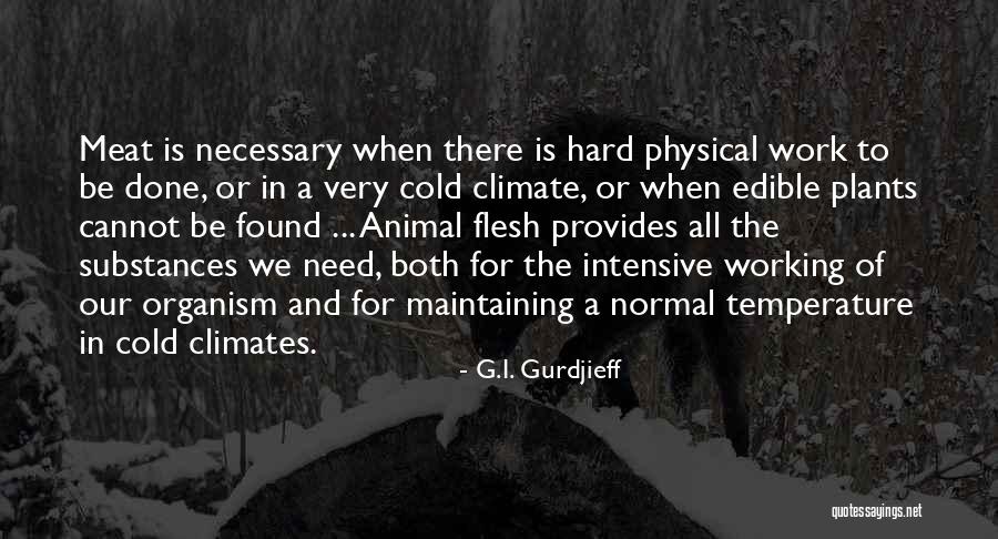 Normal Temperature Quotes By G.I. Gurdjieff Normal Temperature Quotes By G.I. Gurdjieff