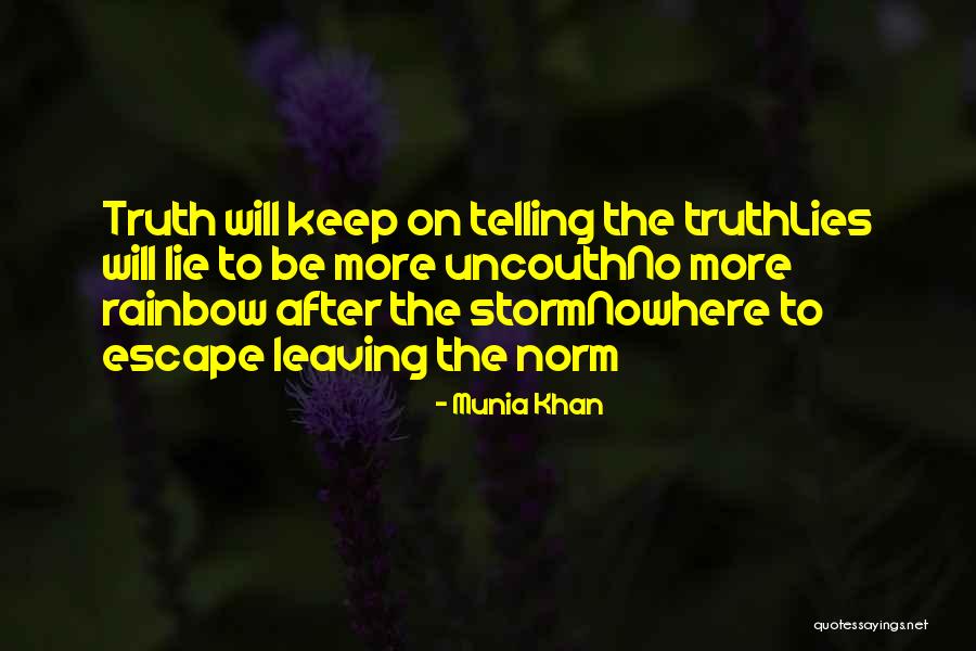 Normality Quotes By Munia Khan