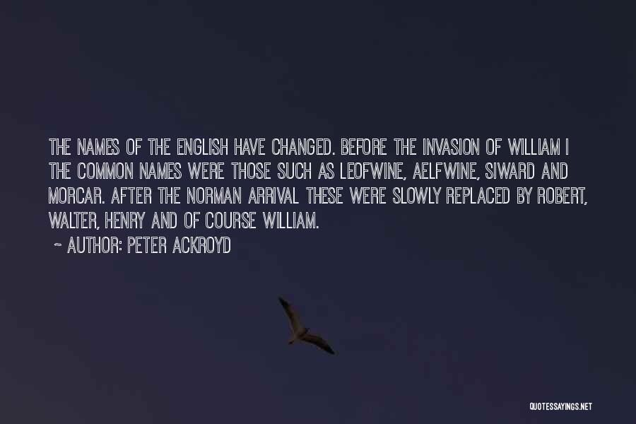 Norman Ackroyd Quotes By Peter Ackroyd