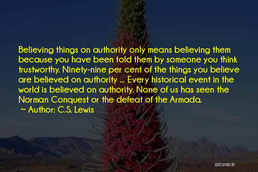 Norman Conquest Quotes By C.S. Lewis